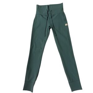 Vuori High-Waist Performance Leggings - Teal Green